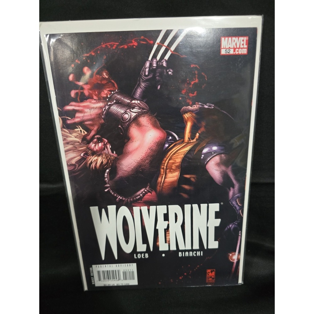 Sealed WOLVERINE #52 VOL. 3 8.0 MARVEL COMIC BOOK H47-212‎